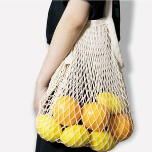 Mesh Cotton Grocery Bag NWOT